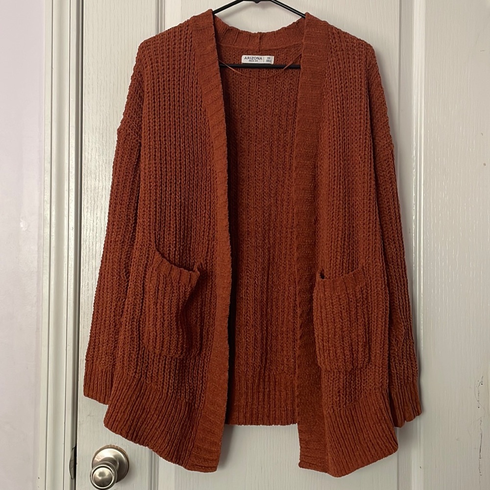 Orange Brown Sweater
